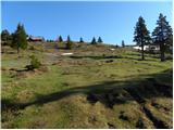 Kraljev hrib - Chapel of Marija Snežna (Velika planina)